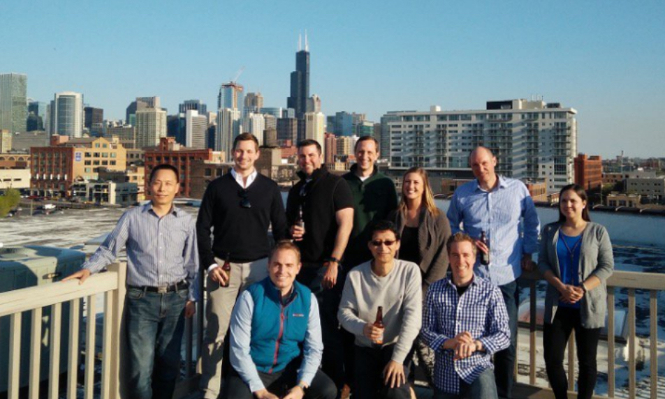Advyzon opens its brick and mortar office in 2016 on the Chicago River.